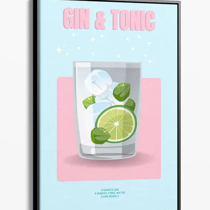 BAR ART GIN & TONIC