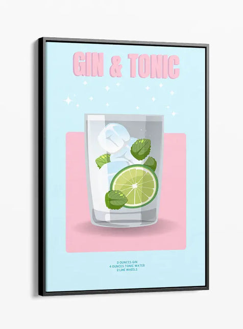 BAR ART GIN & TONIC