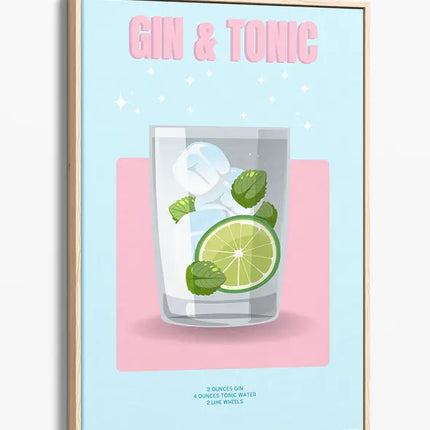 BAR ART GIN & TONIC