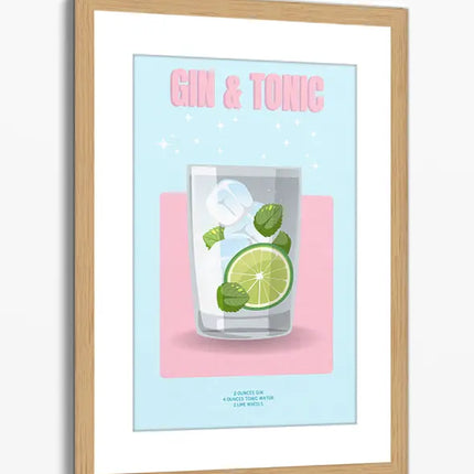 BAR ART GIN & TONIC