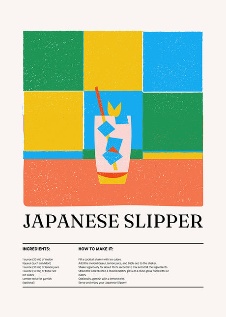 BAR ART JAPANESE SLIPPER