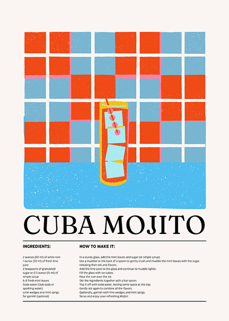 BAR ART CUBA MOJITO