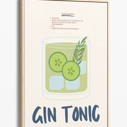 BAR ART GIN & TONIC