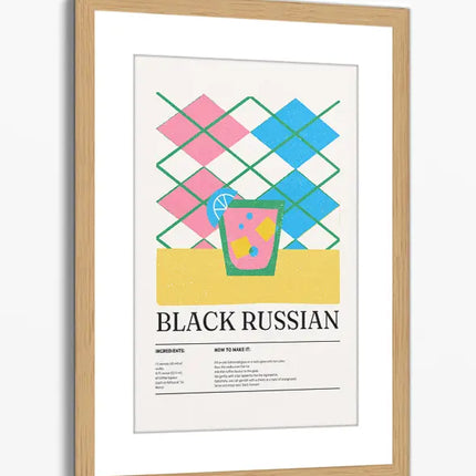 BAR ART BLACK RUSSIAN