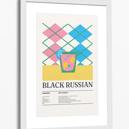 BAR ART BLACK RUSSIAN