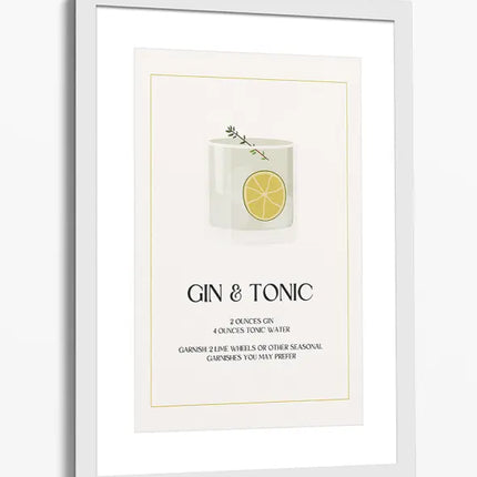 BAR ART GIN & TONIC