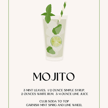 BAR ART MOJITO