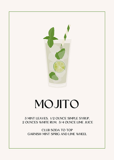 BAR ART MOJITO