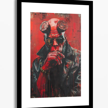 AMINE ART HELLBOY