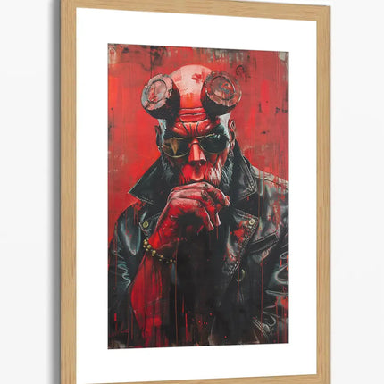 AMINE ART HELLBOY