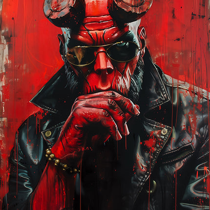 AMINE ART HELLBOY