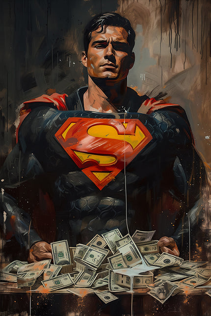 AMINE ART SUPERMAN