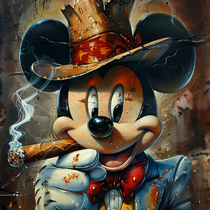 AMINE ART MICKEY MOUSE