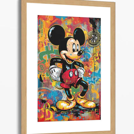 AMINE ART MICKEY MOUSE