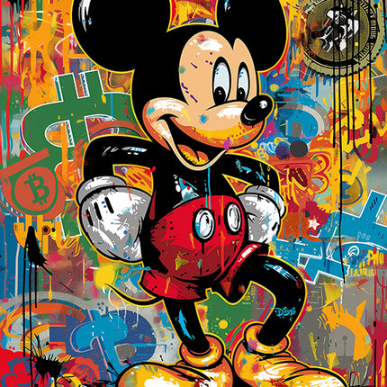 AMINE ART MICKEY MOUSE