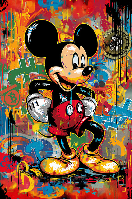 AMINE ART MICKEY MOUSE