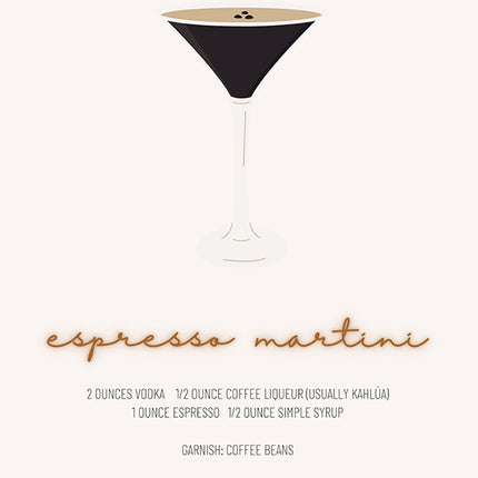 BAR ART ESPRESSO MARTINI