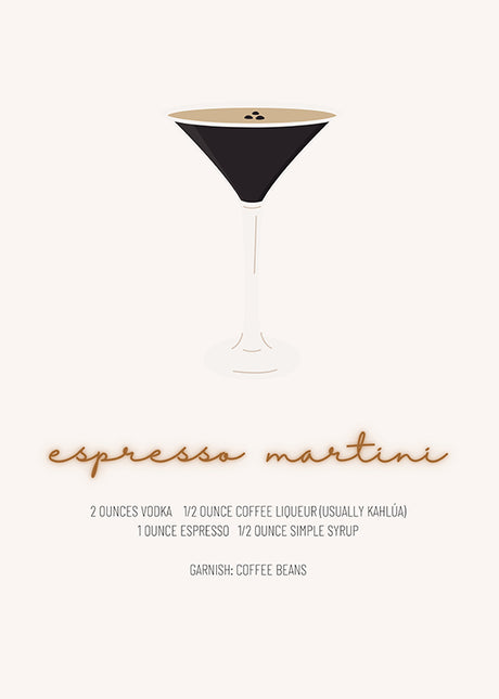 BAR ART ESPRESSO MARTINI