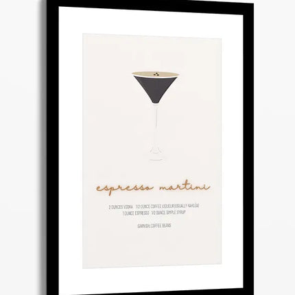 BAR ART ESPRESSO MARTINI