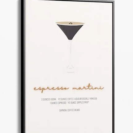 BAR ART ESPRESSO MARTINI