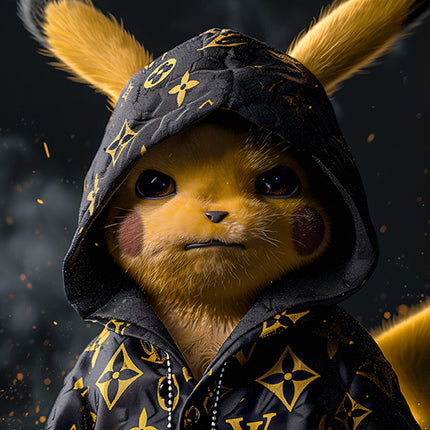 AMINE ART PIKACHU LV