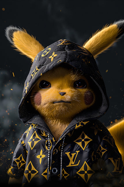 AMINE ART PIKACHU LV