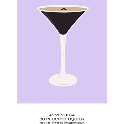 BAR ART ESPRESSO MARTINI