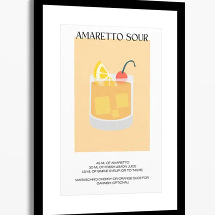 BAR ART AMARETTO SOUR