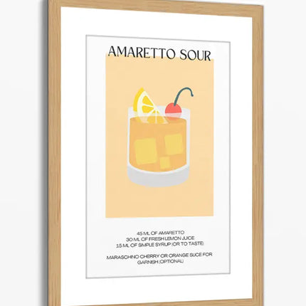 BAR ART AMARETTO SOUR