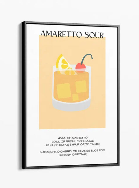 BAR ART AMARETTO SOUR