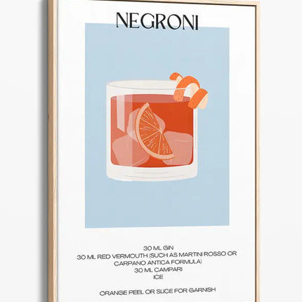 BAR ART NEGRONI