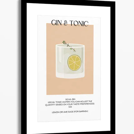 BAR ART GIN & TONIC