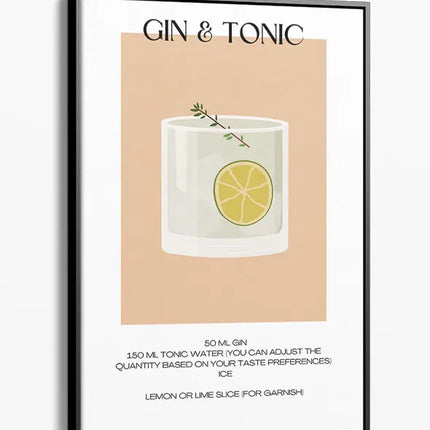 BAR ART GIN & TONIC