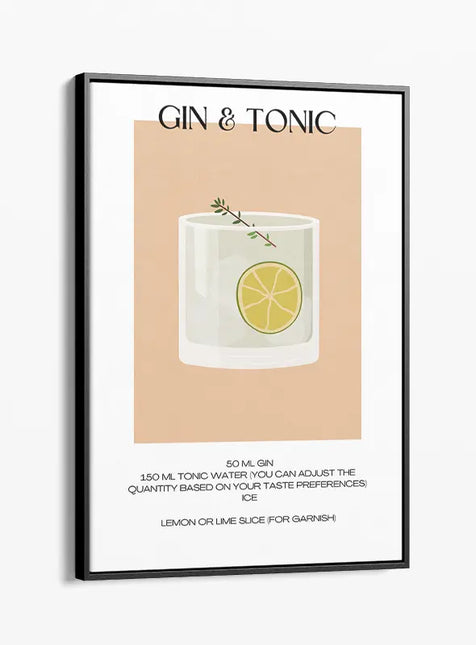 BAR ART GIN & TONIC