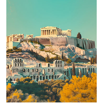 TRAVEL ART ATHENS GREECE