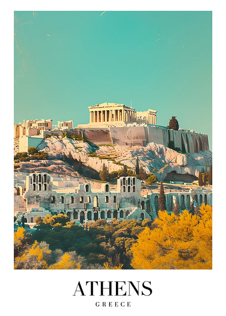 TRAVEL ART ATHENS GREECE