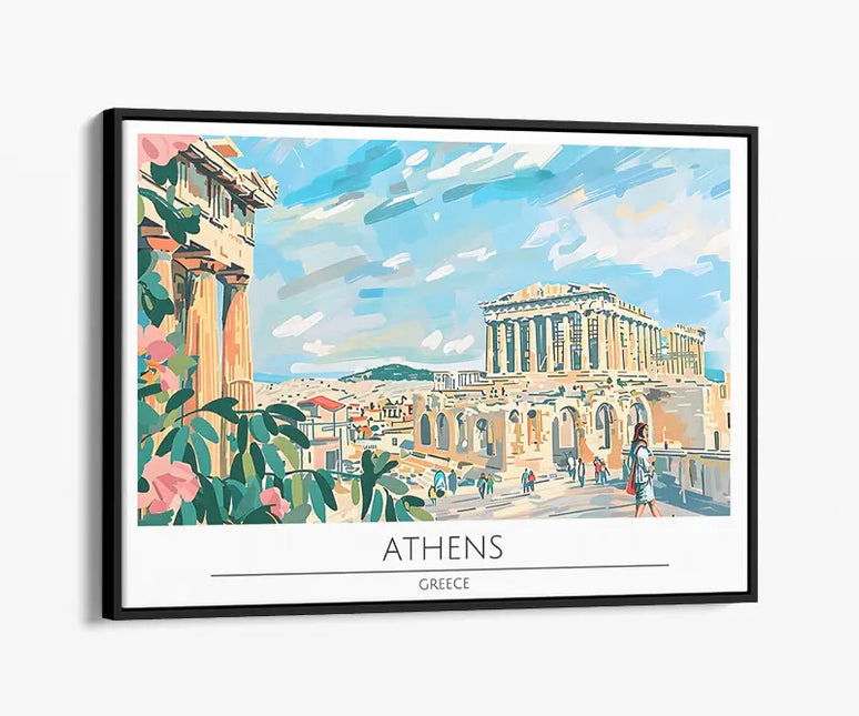 TRAVEL ART ATHENS GREECE