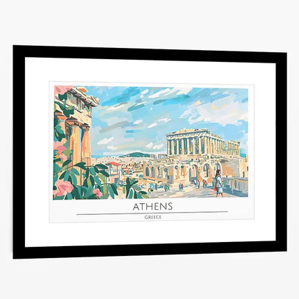 TRAVEL ART ATHENS GREECE