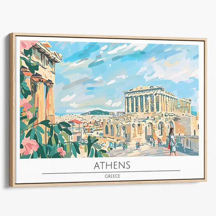 TRAVEL ART ATHENS GREECE