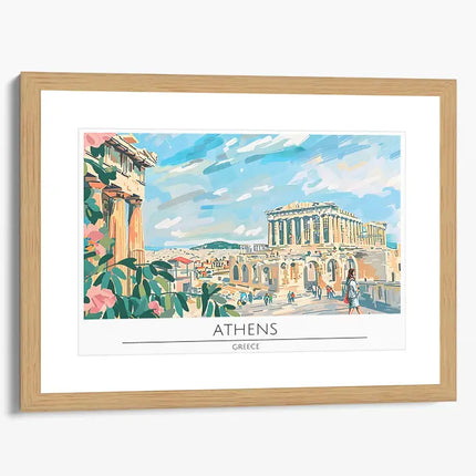 TRAVEL ART ATHENS GREECE