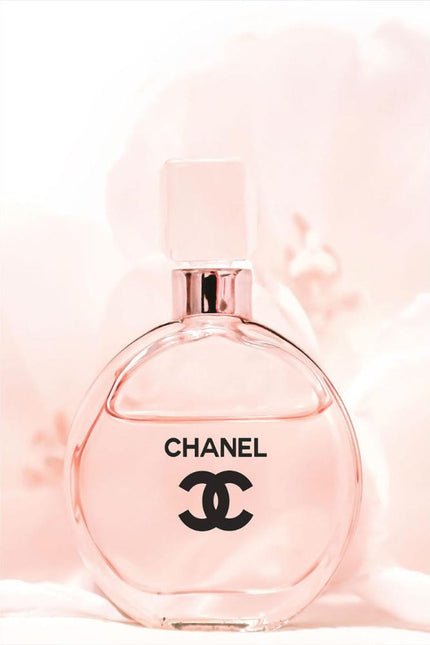 FASHION BRAND CHANEL PERFUME WITH FLOWERS