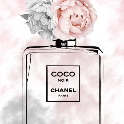 FASHION BRAND CHANEL PERFUME WITH FLOWERS