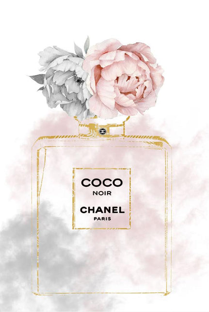 FASHION BRAND CHANEL PERFUME WITH FLOWERS