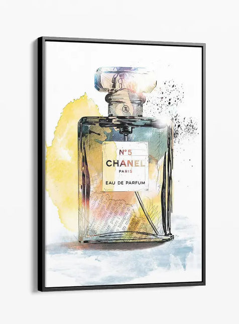 FASHION BRAND CHANEL PERFUME WITH FLOWERS