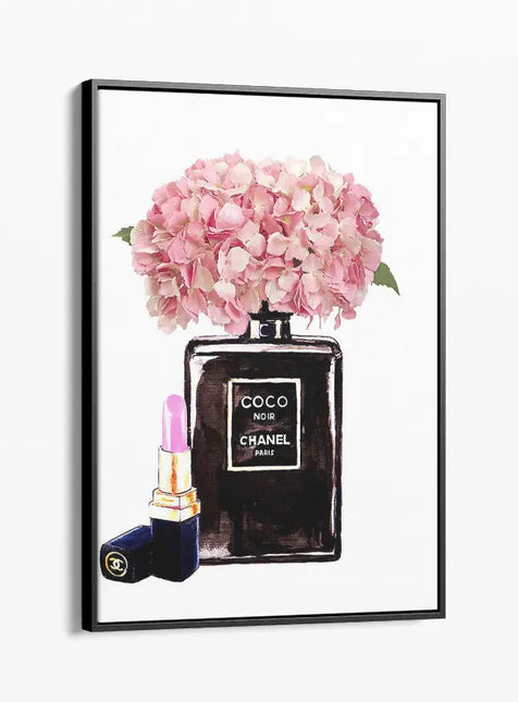 FASHION BRAND CHANEL PERFUME WITH FLOWERS