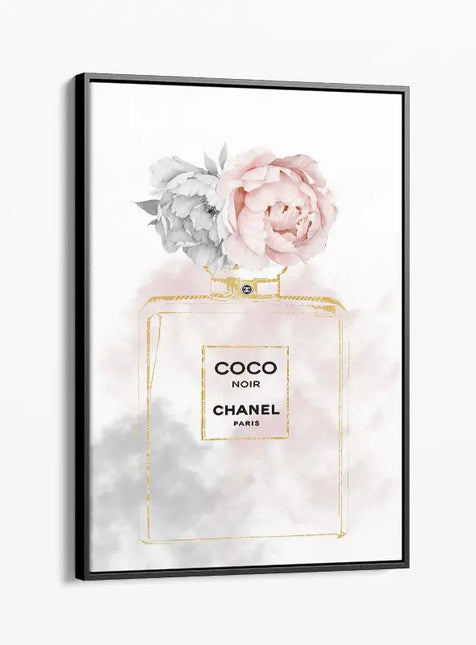 FASHION BRAND CHANEL PERFUME WITH FLOWERS