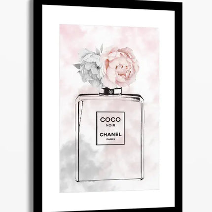 FASHION BRAND CHANEL PERFUME WITH FLOWERS