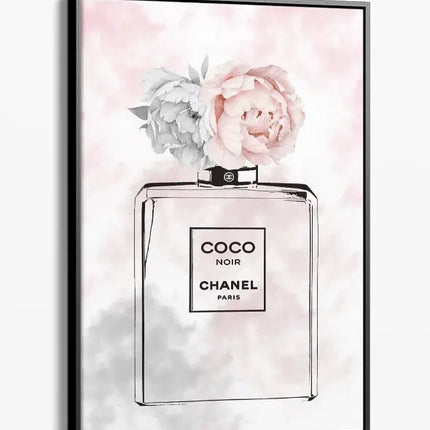 FASHION BRAND CHANEL PERFUME WITH FLOWERS