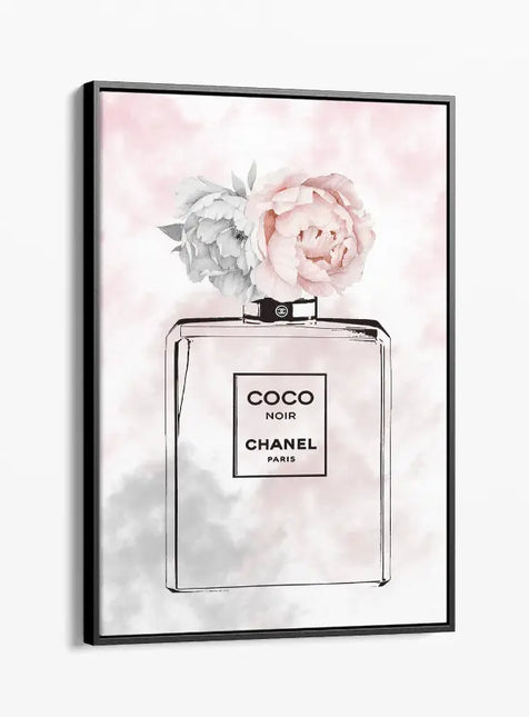 FASHION BRAND CHANEL PERFUME WITH FLOWERS