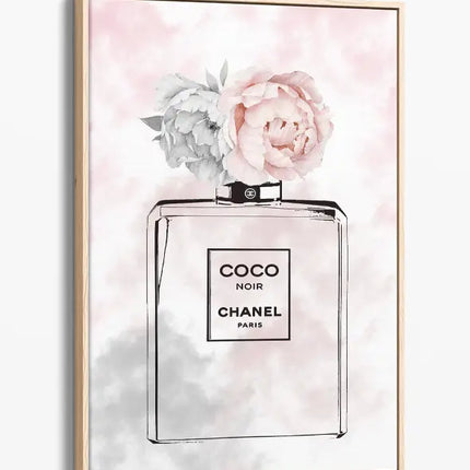 FASHION BRAND CHANEL PERFUME WITH FLOWERS